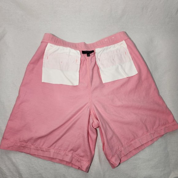 TALBOTS TALBOTS Gorpcore PINK Semi Elastic Waist Roll Leg Bermuda Short Size 16. - Picture 7 of 16